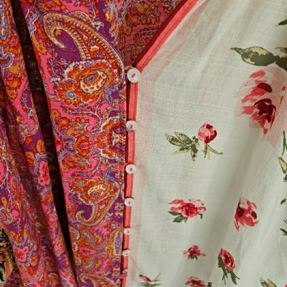 Free People Gemini Vintage Combo blouse - Picture 2 of 5